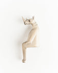 Hand-carved Rhino Shelf Sitter-0