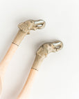 Hand-carved Elephant Salad Servers-1