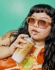 Cold Cup Original with Coffee Straw - 16oz