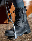 Kentucky Storm Waterproof Jodhpur Boots in Black