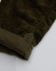 Khaki Chunky Cord Dungarees