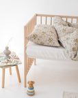 Linen Duvet Cover Set for Kids Botany
