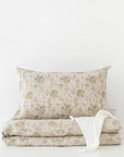 Linen Duvet Cover Set for Kids Botany
