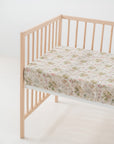 Linen Fitted Sheet for Kids - Sage