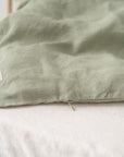 Linen Duvet Cover Set for Kids - Sage