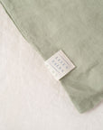 Linen Duvet Cover Set for Kids - Sage