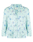 Amelie Glacier Butterfly Girls Silk Pyjama Set