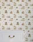 Woodland Animal Wallpaper for Kids Rooms