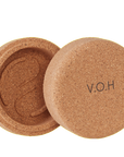 Eco-Friendly Solid Shampoo & Conditioner with Cork Travel Case by V.O.H at www.brixbailey.com