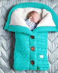 Baby Winter Warm Sleeping Bag - Cozy & Soft Knit for Infants & Toddlers by Baby Lamby at brixbailey.com