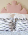 Blue Flower Cushion Cover