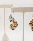 Laver Seaweed Earrings in Brass or Sterling Silver
