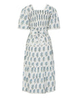 The Farrah Block Print Dress