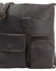 Cowhide Leather Crossbody Bag
