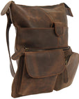 Cowhide Leather Crossbody Bag