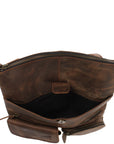 Cowhide Leather Crossbody Bag