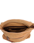 Women's cowhide full grain crossbody shoulder bag small Messenger satchel bag