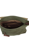 Women's cowhide full grain crossbody shoulder bag small Messenger satchel bag