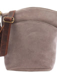 Suede Leisure Shoulder Bag