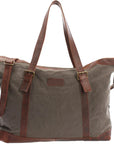Durable Suede and Leather Unisex Bag