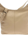 Fawn Buffalo Leather Shoulder Bag