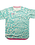Aixo Leopard Mens Top Ivory