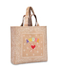 LEO Quilted Maxi Tote Çanta - AMOUR