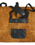 Toledo Leather Suede Apron