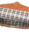 Calgary Leather Cross Body Bag