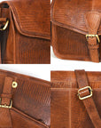 Calgary Leather Cross Body Bag
