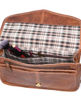 Calgary Leather Cross Body Bag