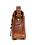 Calgary Leather Cross Body Bag