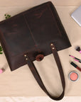Leather Willow Tote