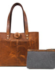 Leather Willow Tote