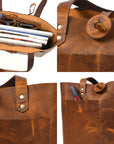 Leather Willow Tote