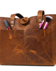 Leather Willow Tote
