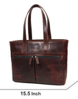 Manhattan - Leather Tote