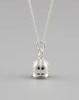 Lily Of The Valley Flower Silver Charm