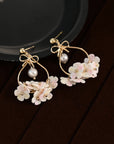 Blossom Dewdrop Micro Earrings