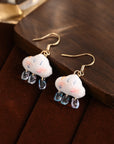 Smiling Cloud Micro Earrings