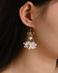 Blossom Dewdrop Micro Earrings