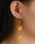 Sunshine Petal Dangles