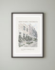 Herenmarkt Amsterdam Art Print
