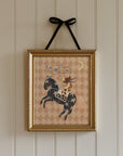 Catching Stars Cowgirl Art Print