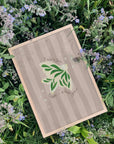 I Adore You Green Art Print