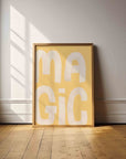 Magic Typography Art Print