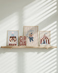 Circus Typography Art Print