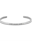 Celebrate Life with the OLLA Live Laugh Love Bracelet - Elegant & Inspiring by Olla at www.brixbailey.com