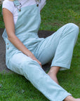 Adult Mint Chunky Cord Dungarees