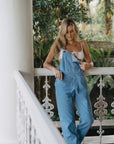 Adult Vintage Denim Dungarees